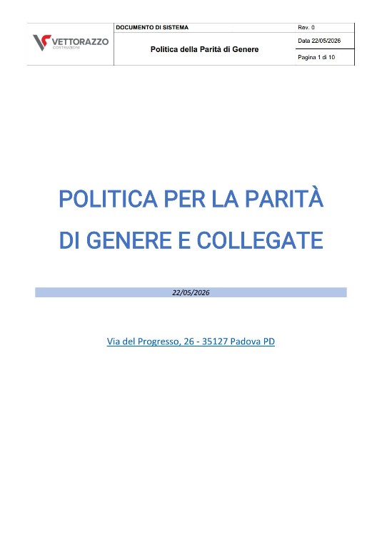 01.Politica di Parità di Genere 01.Politica di Parità di Genere